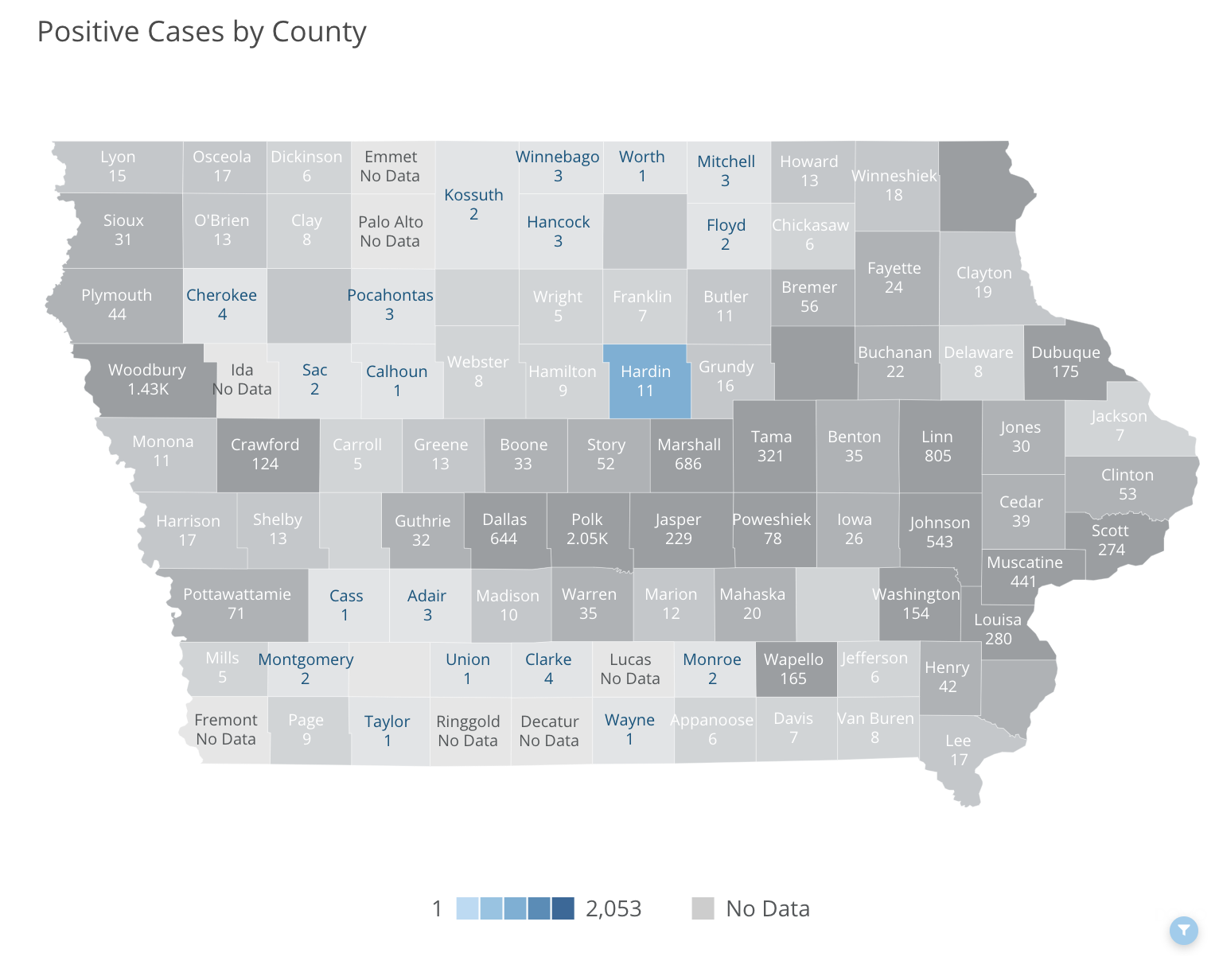 COVID-19 in Iowa - May 7